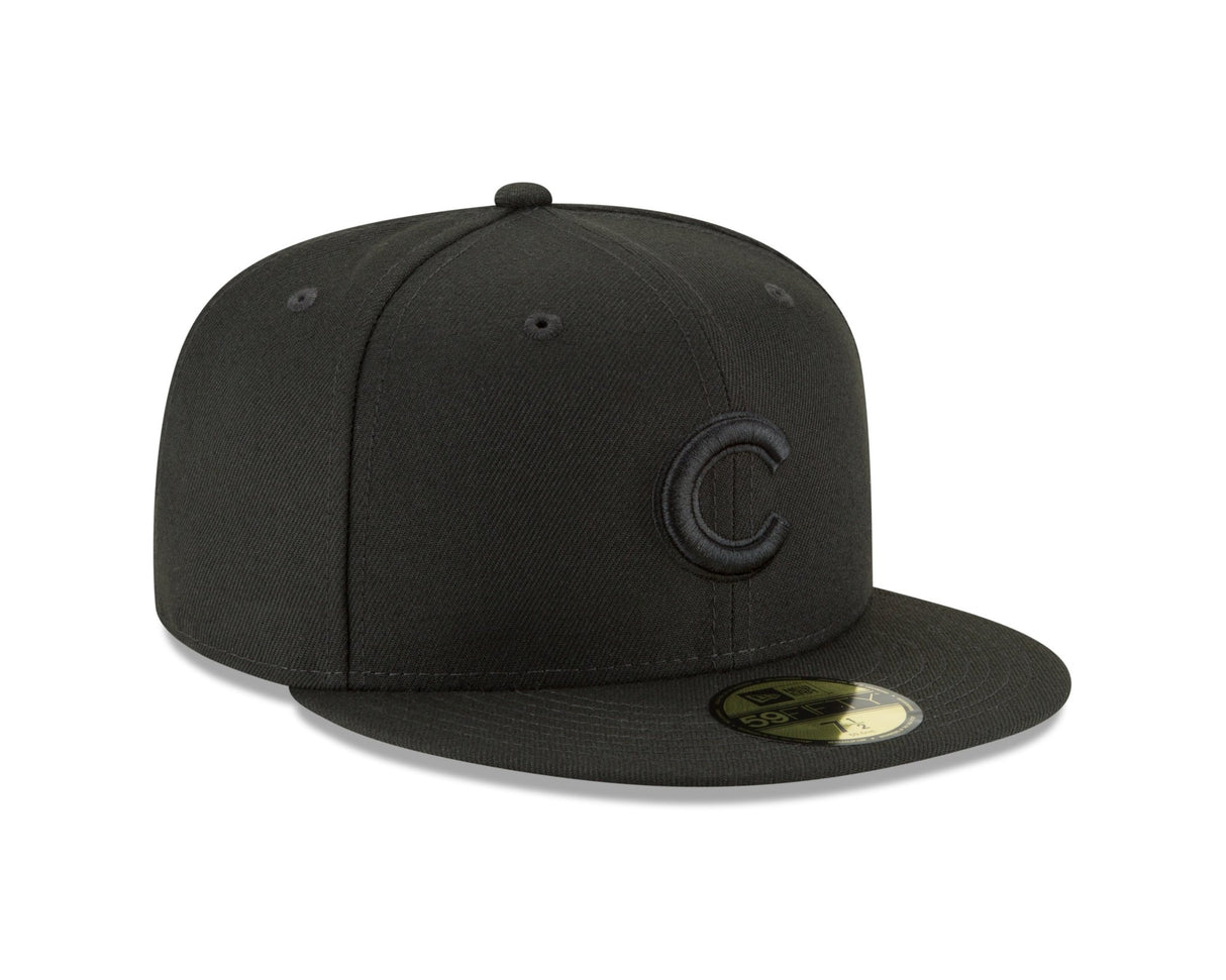 Chicago Cubs Authentic Collection Blackout 59FIFTY Fitted - New Era -