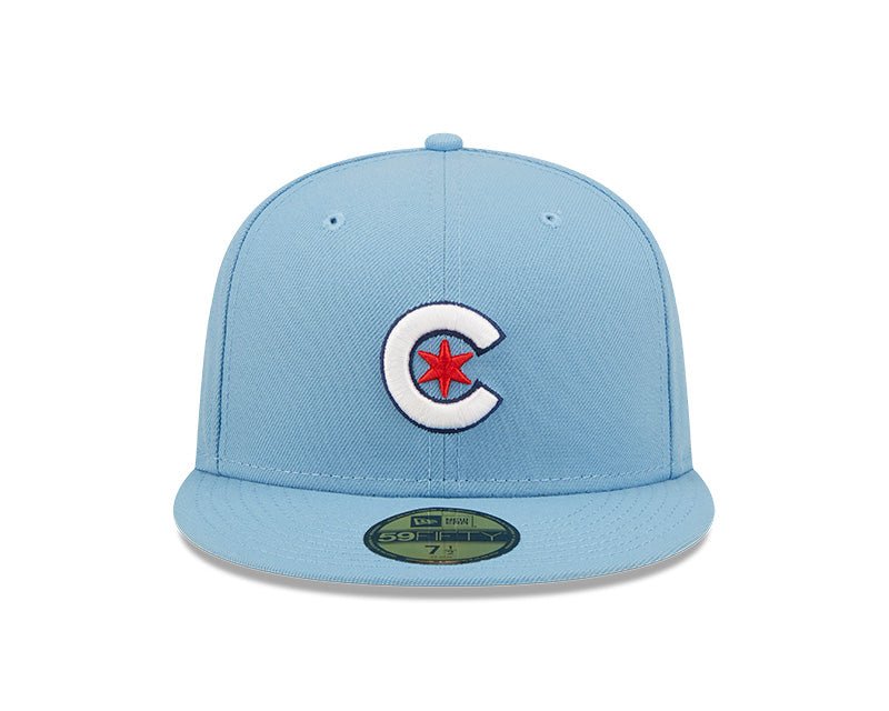 Chicago Cubs Baby Blue City Connect 59FIFTY Fitted Hat - New Era -