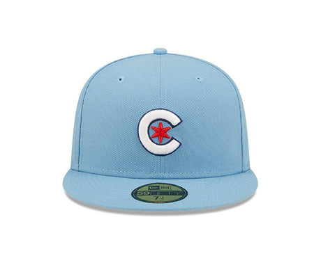 Chicago Cubs Baby Blue City Connect 59FIFTY Fitted Hat - New Era -