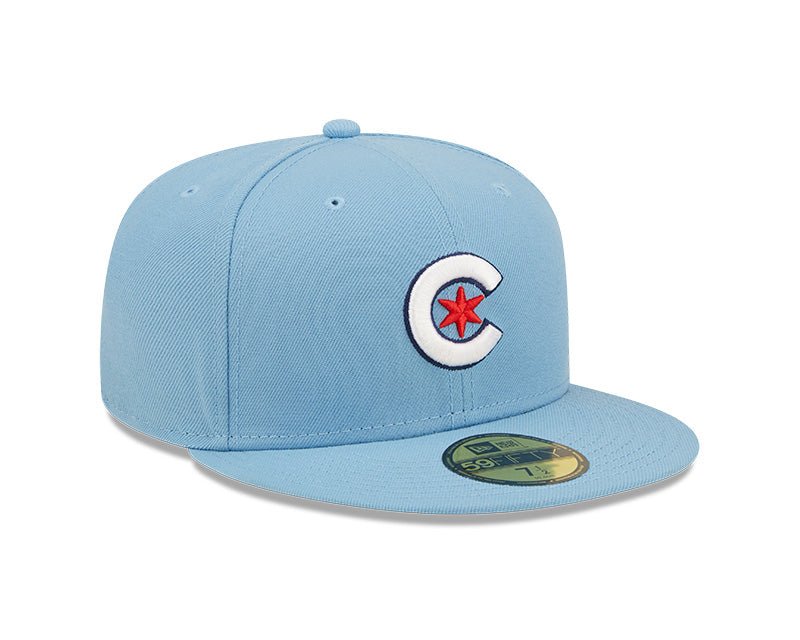 Chicago Cubs Baby Blue City Connect 59FIFTY Fitted Hat - New Era -