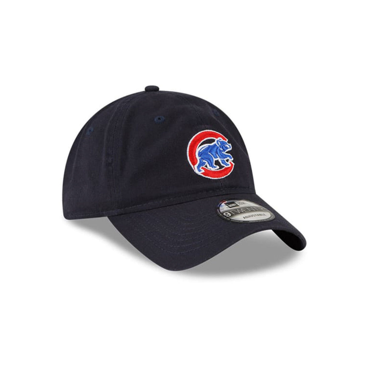Chicago Cubs Bear Logo Core Classic Navy Blue 9TWENTY Adjustable Hat - New Era - 23011940805