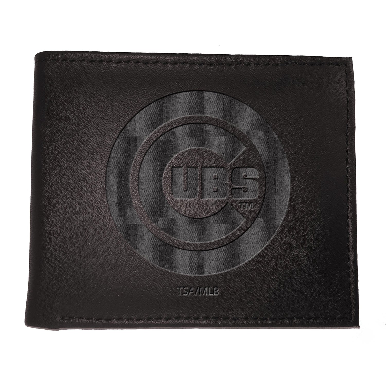 Chicago Cubs Bi - Fold Wallet Black - EG Collective - 801946414780