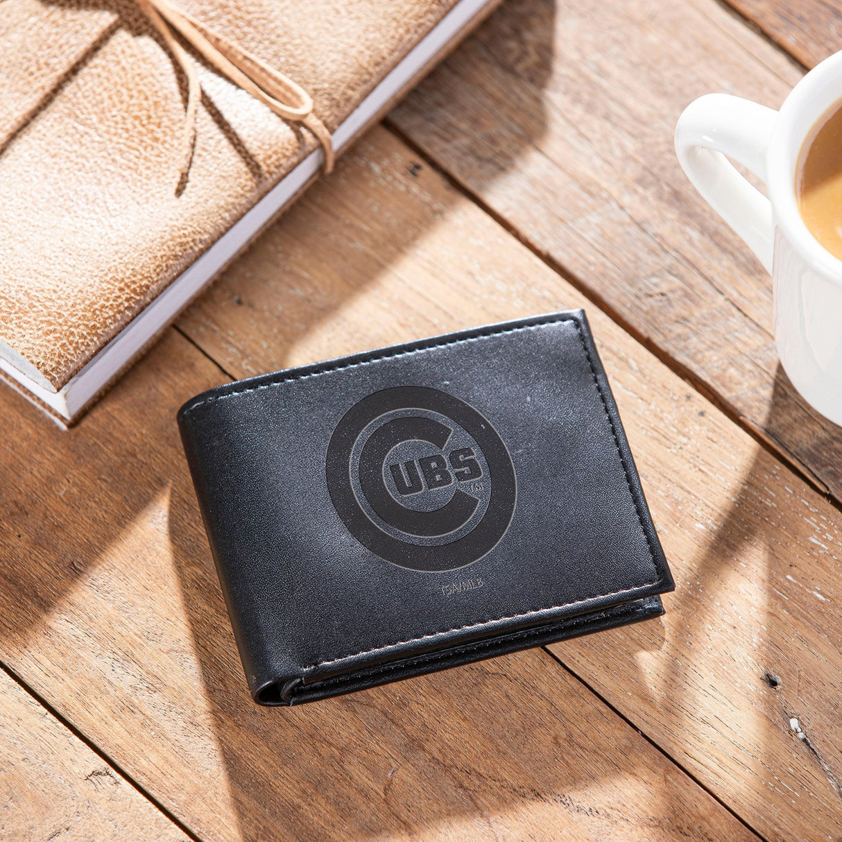 Chicago Cubs Bi - Fold Wallet Black - EG Collective - 801946414780