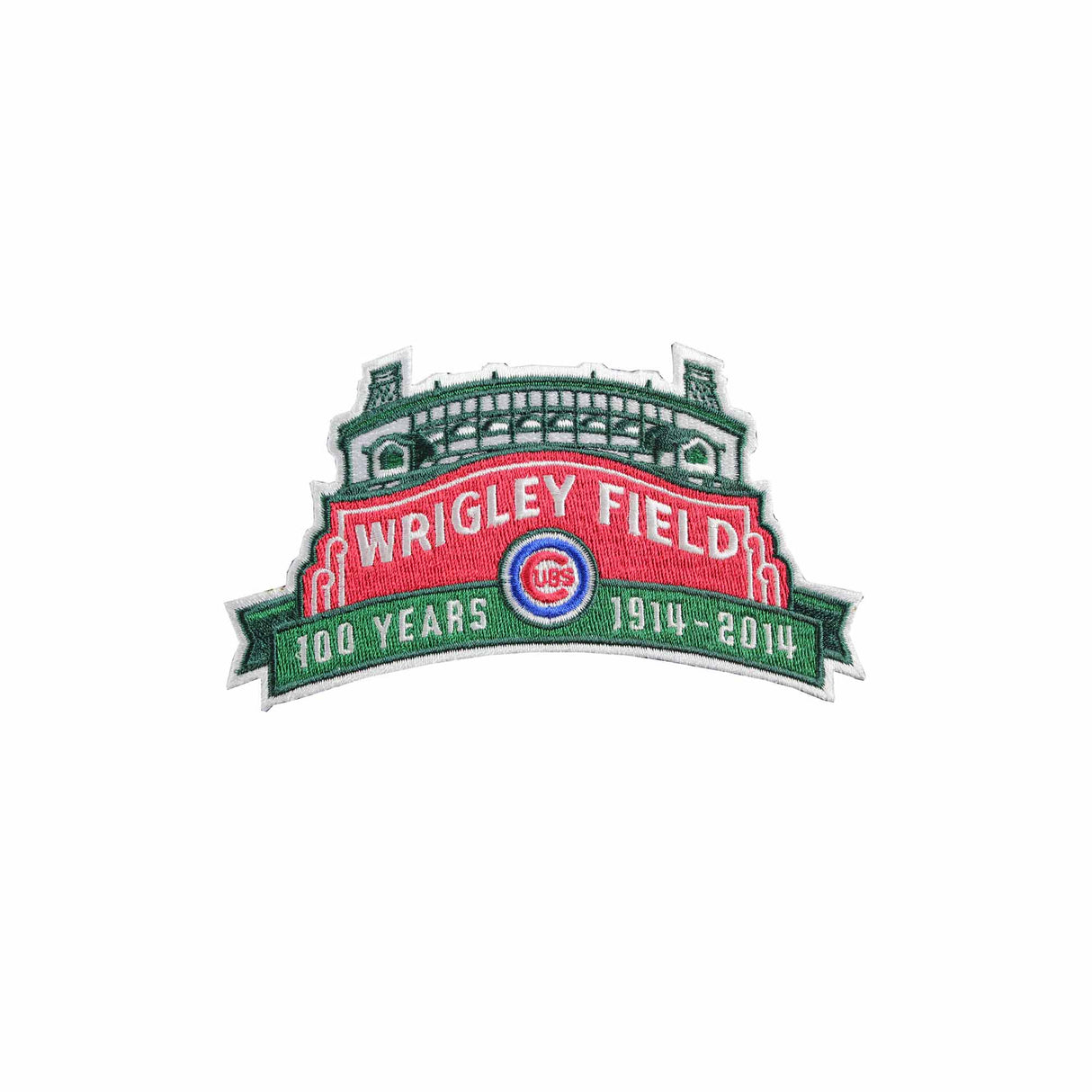 Chicago Cubs Wrigley Field 100 Years Embroidered Collector Patch - The Emblem Source -