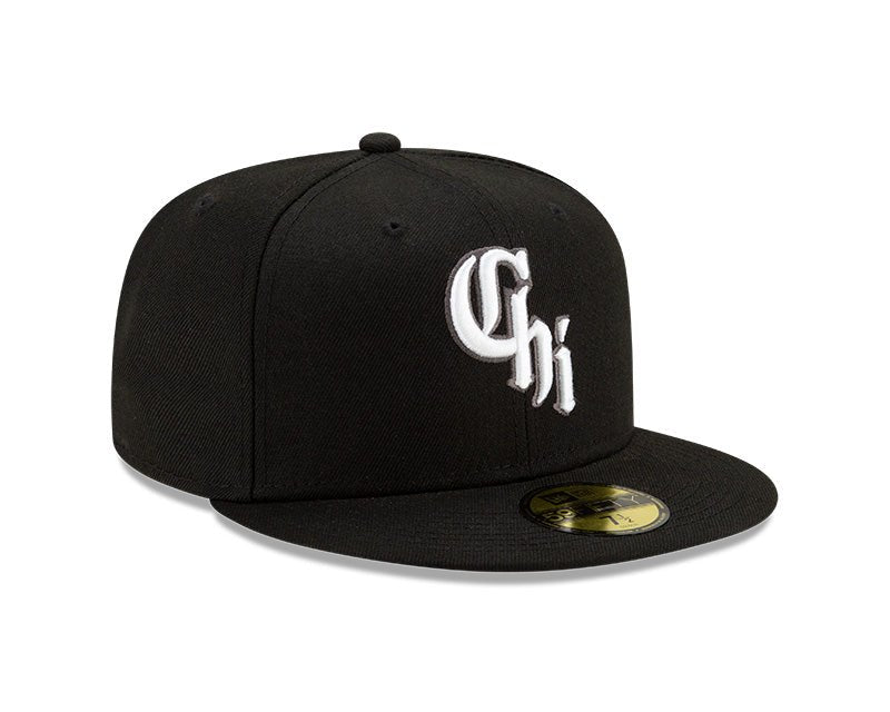 Chicago White Sox Black 2021 City Connect 59FIFTY Fitted Hat - New Era -