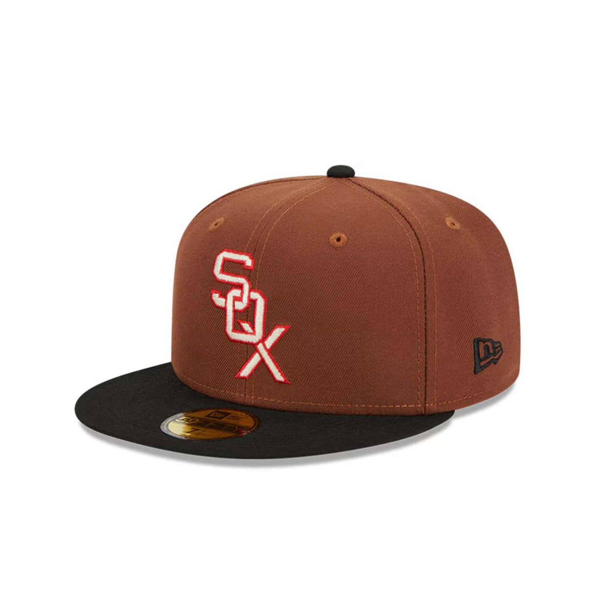 Chicago White Sox New Era Brown Harvest 1950 MLB All - Star Game 59FIFTY Fitted Hat - New Era -