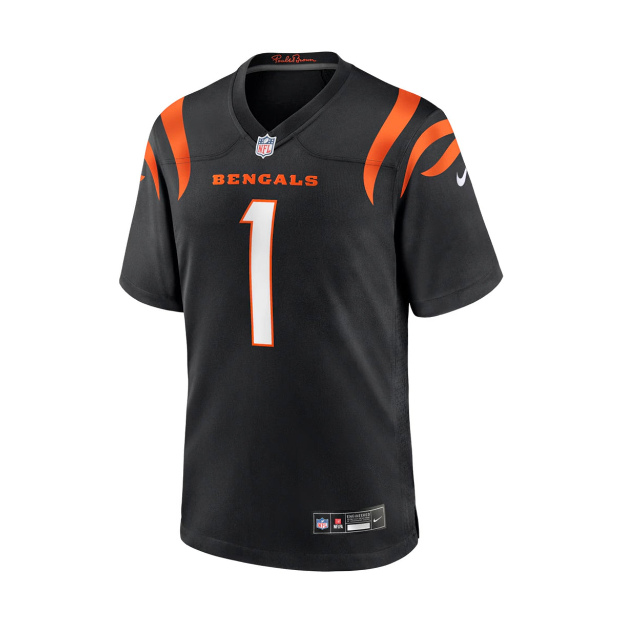 Cincinnati Bengals Ja’Marr Chase Black Alternate Game Player Jersey - Nike - 236001103033