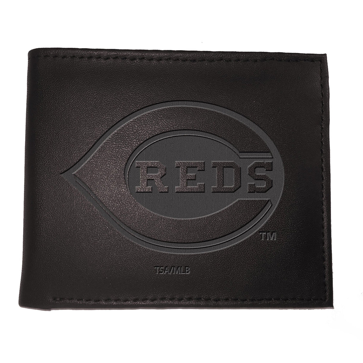 Cincinnati Reds Bi - Fold Wallet Black - EG Collective - 801946414827