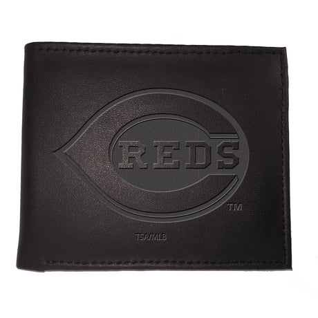 Cincinnati Reds Bi - Fold Wallet Black - EG Collective - 801946414827