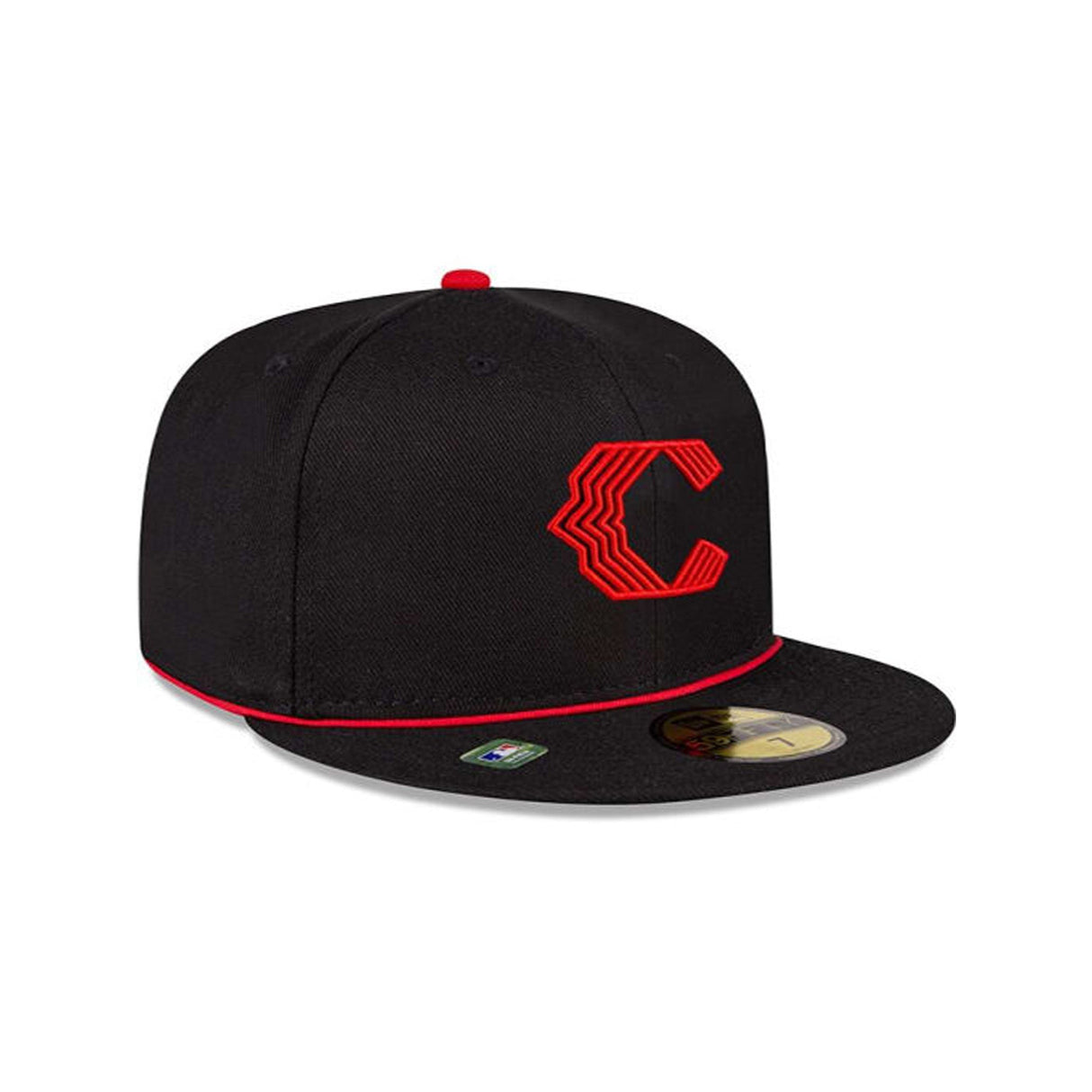 Cincinnati Reds City Connect Black 59FIFTY Fitted Hat - New Era - 23310342401