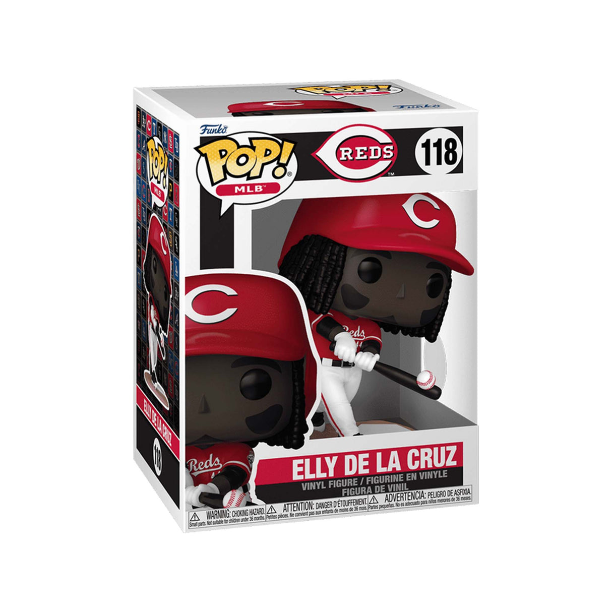 Cincinnati Reds Elly De La Cruz Pop! Baseball Funko - Funko - 889698863209