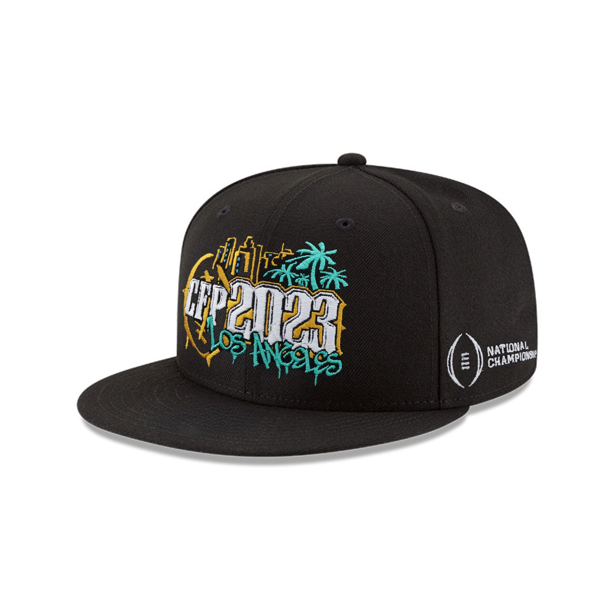 College Football Playoff National Championship 2023 Los Angeles Black 9FIFTY Snapback Hat - New Era -