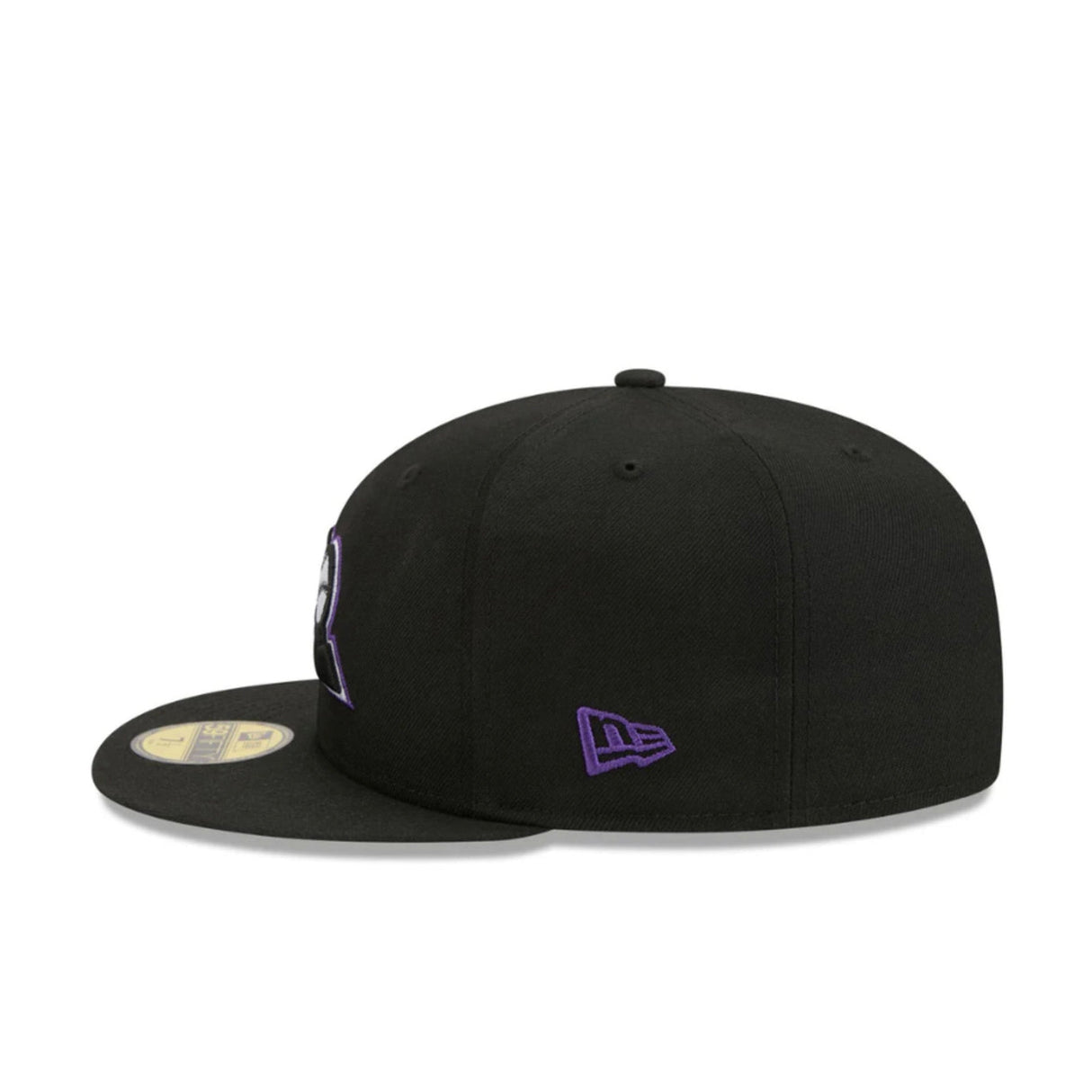 Colorado Rockies Blackout Alternate Logo Black 59FIFTY Fitted Hat - New Era - 23013542501