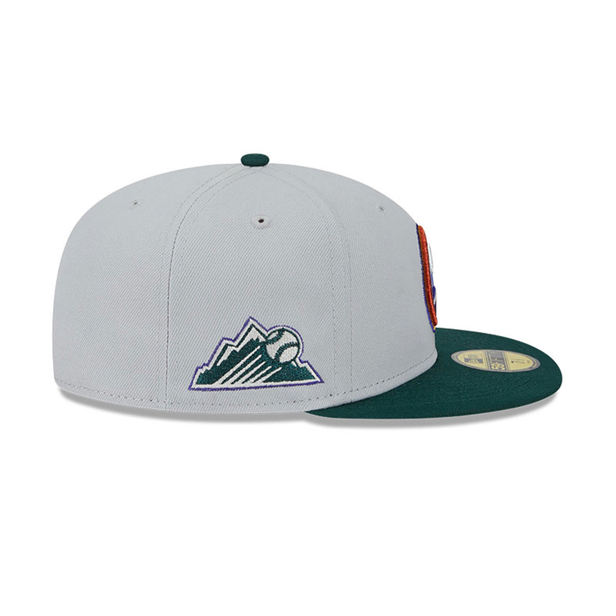 Colorado Rockies Metallic City Gray 59FIFTY Fitted Hat - New Era - 23334742501