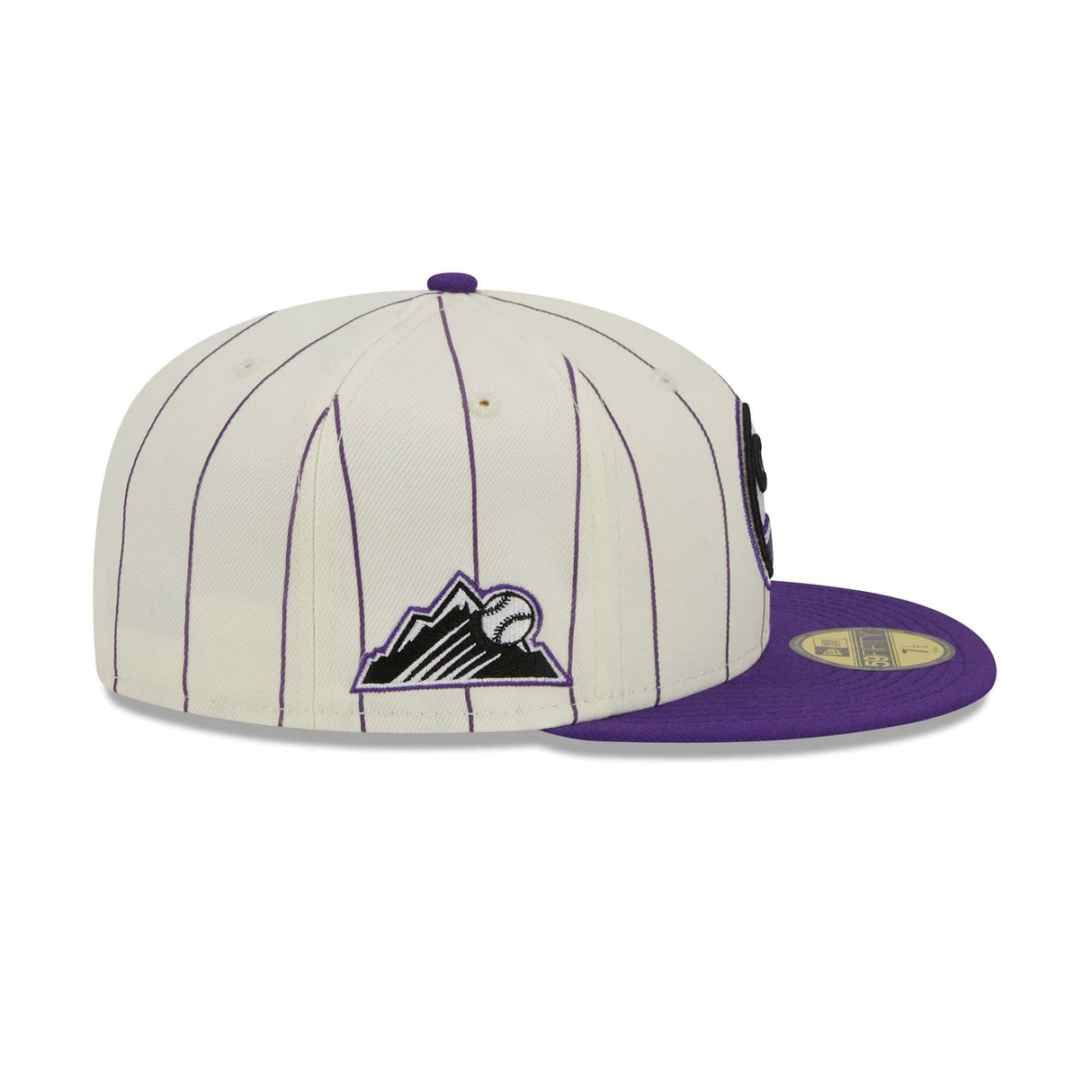 Colorado Rockies Retro City Purple Pinstripe 59FIFTY Fitted Hat - New Era - 23710142503