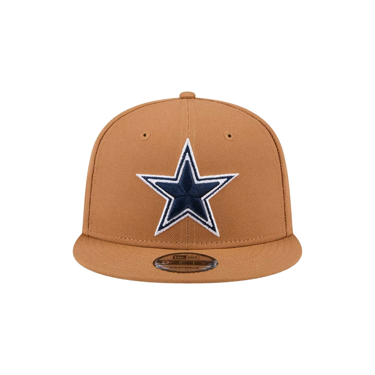 Dallas Cowboys Color Pack 50th Anniversary Patch Tan 9FIFTY Fitted Hat - New Era - 23120111201