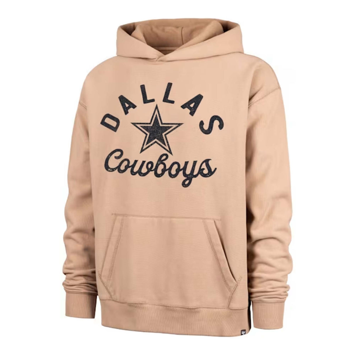 Dallas Cowboys Tan Vintage Wordmark Hoodie - '47 -