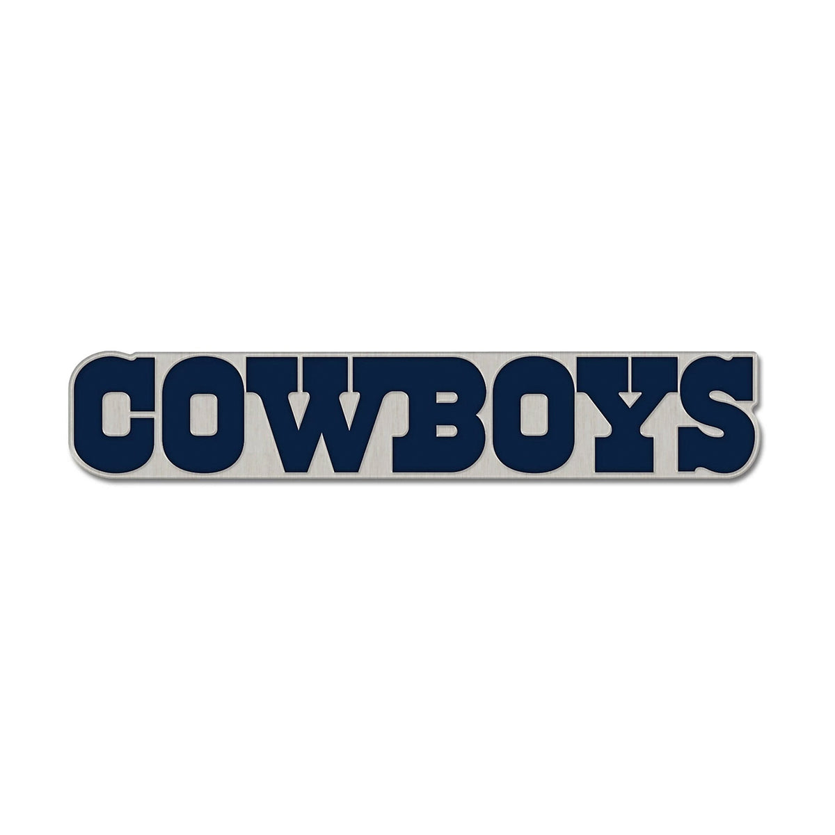 Dallas Cowboys Wordmark Collector Enamel Pin - Wincraft - 3236011122