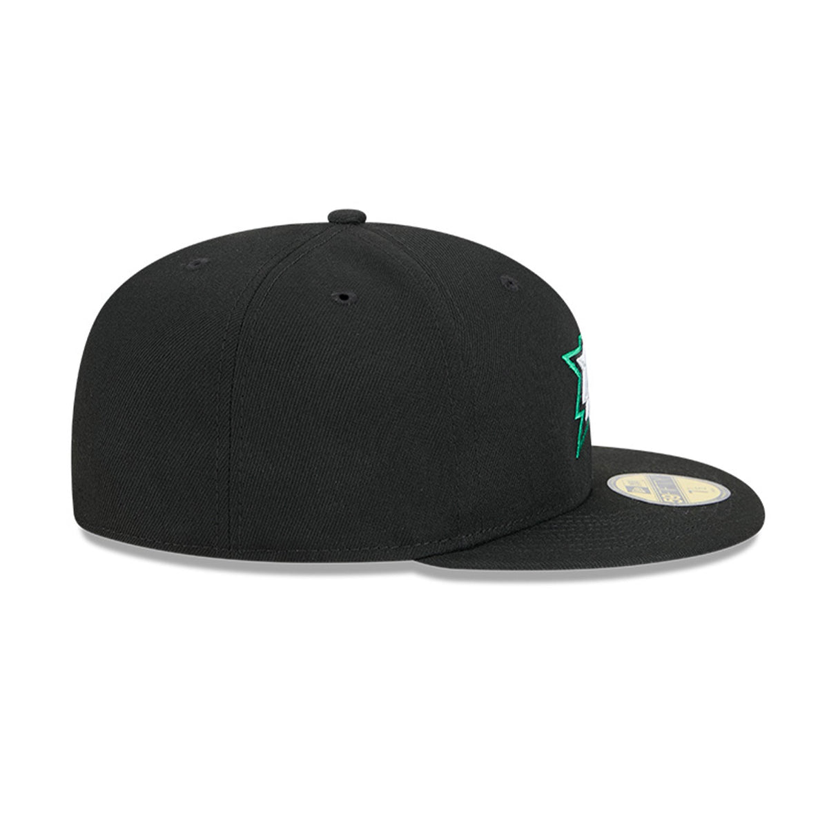 Dallas Stars Team Black 59FIFTY Fitted Hat - New Era - 23500532801