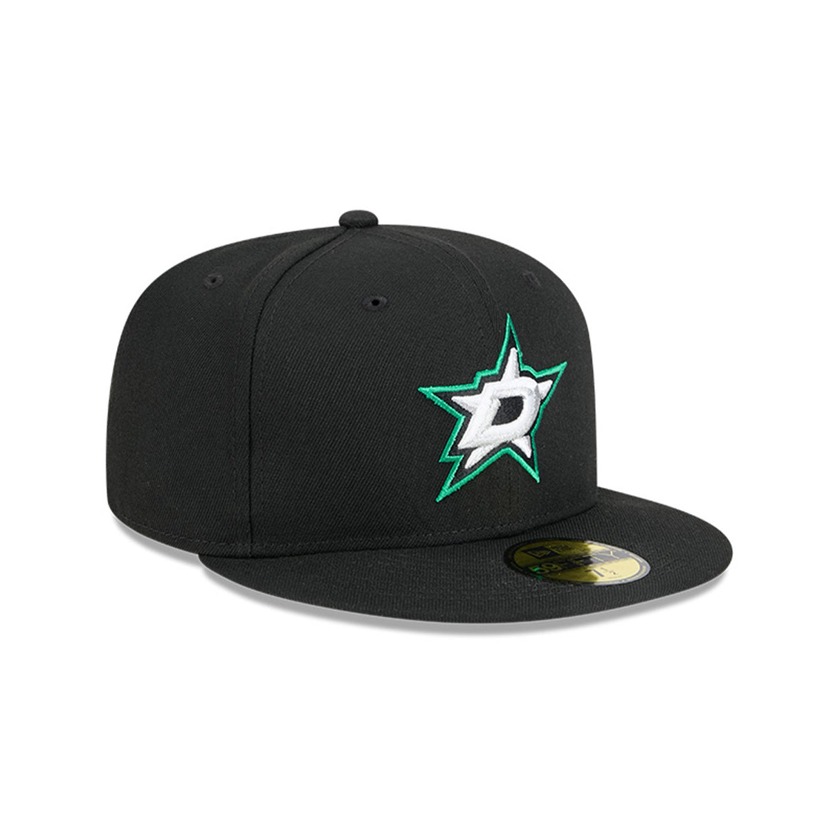 Dallas Stars Team Black 59FIFTY Fitted Hat - New Era - 23500532801
