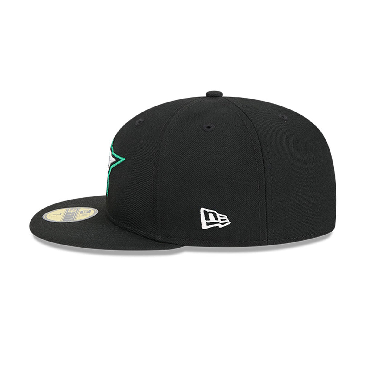 Dallas Stars Team Black 59FIFTY Fitted Hat - New Era - 23500532801