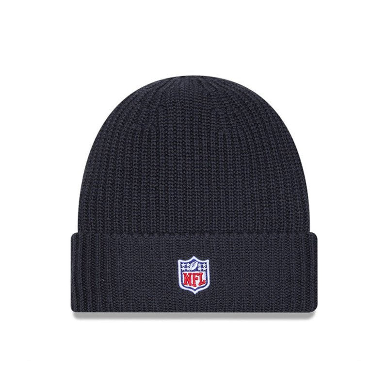 Denver Broncos Navy Cuffed Knit Beanie - New Era -