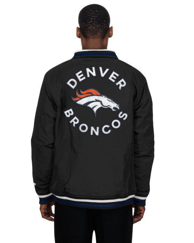 Denver Broncos Throwback Full - Zip Jacket – Black - New Era -