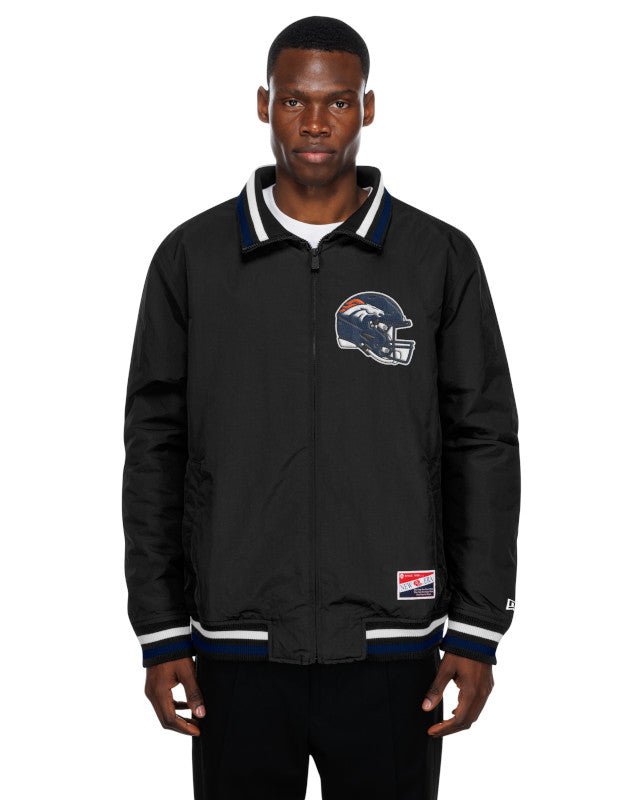 Denver Broncos Throwback Full - Zip Jacket – Black - New Era -
