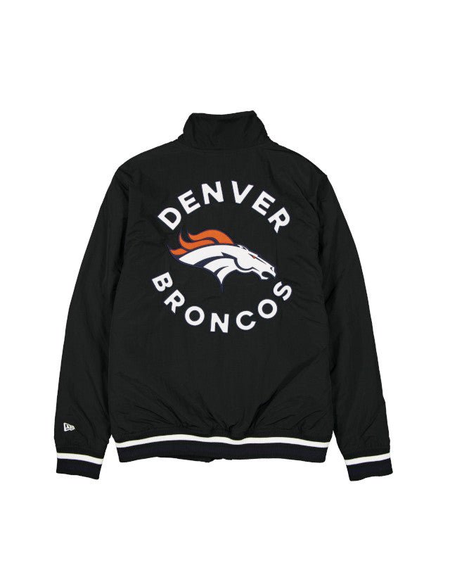 Denver Broncos Throwback Full - Zip Jacket – Black - New Era -