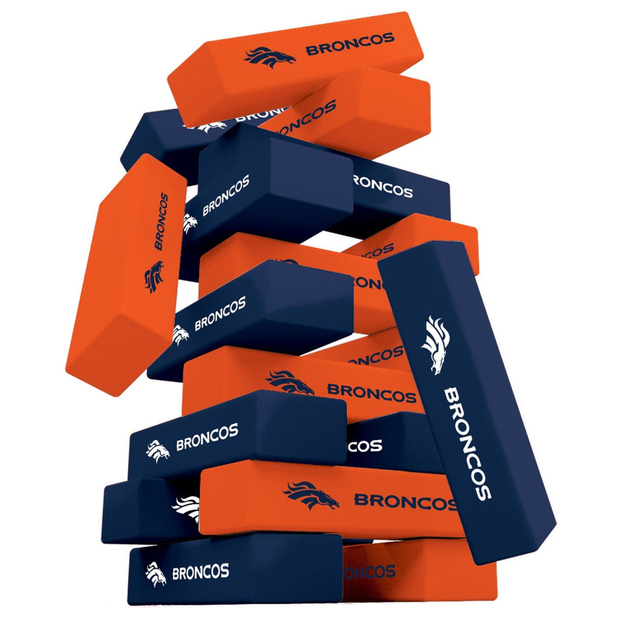 Denver Broncos Tumble Tower - MasterPieces Puzzle Company INC - 705988017230