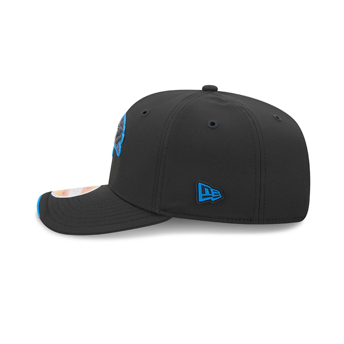 Detroit Lions 2026 NFL Sideline Collection Black 9SEVENTY Stretch-Snap Hat - New Era - 23850511907
