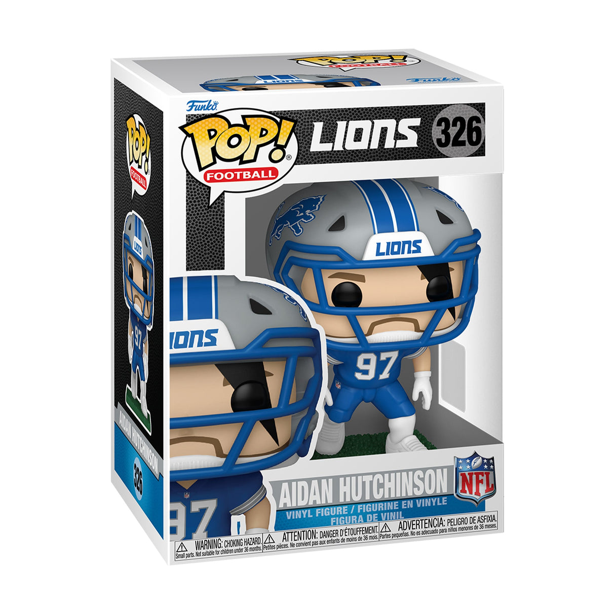 Detroit Lions Aidan Hutchinson Pop! Football Funko 326 - Funko - 150811901