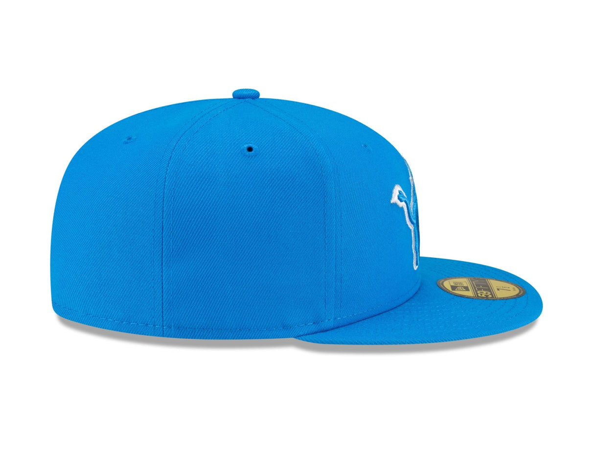 Detroit Lions Authentic Collection Blue 59FIFTY Fitted - New Era -