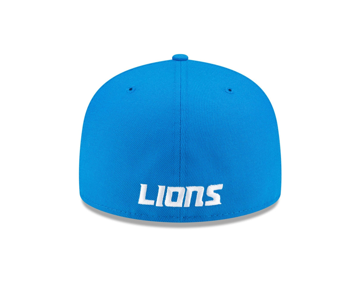 Detroit Lions Authentic Collection Blue 59FIFTY Fitted - New Era -