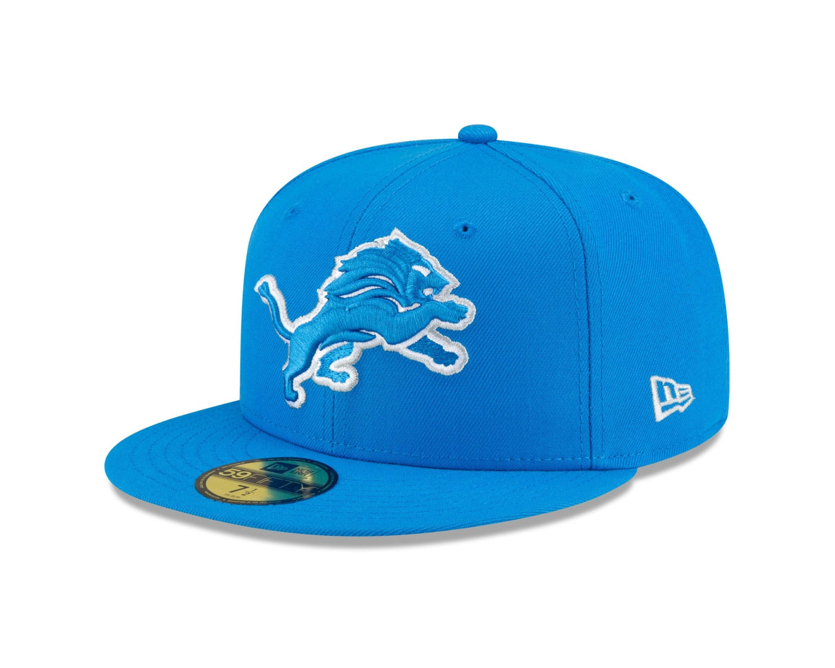 Detroit Lions Authentic Collection Blue 59FIFTY Fitted - New Era -