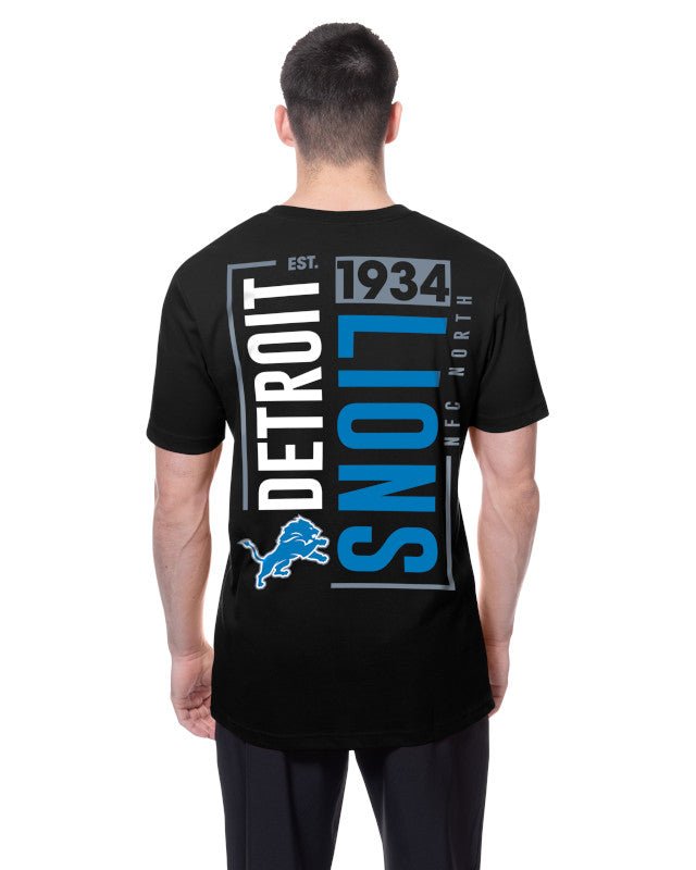 Detroit Lions Black New Era 2 - Hit Boxy T-Shirt - New Era -