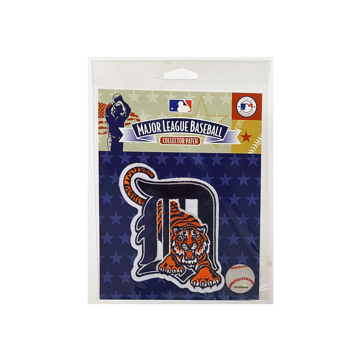 Detroit Tigers Old English D Tiger Embroidered Patch - The Emblem Source -