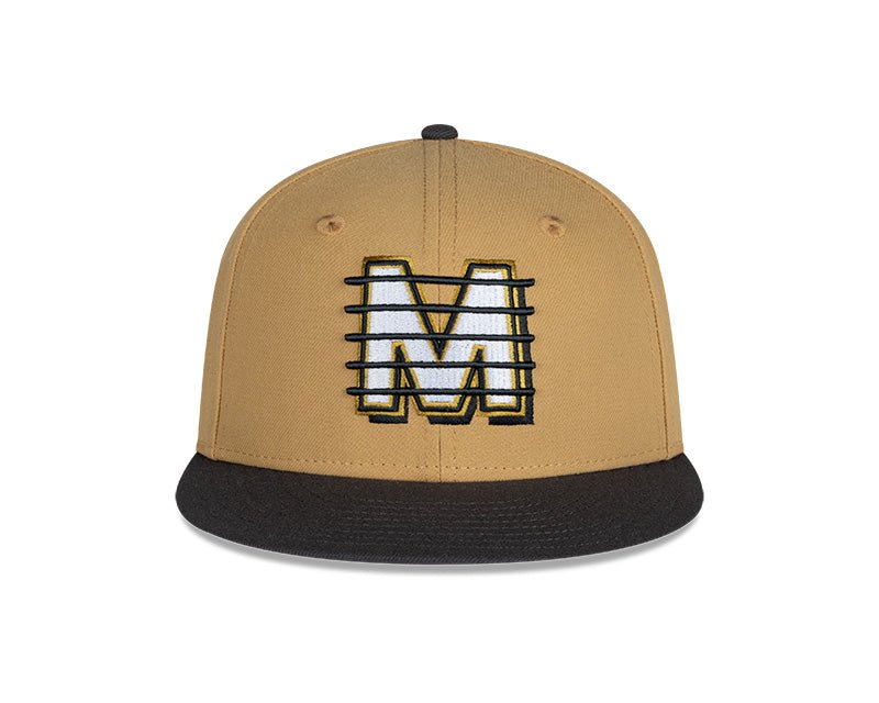 Diablos Rojos del México Beige & Gray New Era 59FIFTY Fitted Hat - New Era -