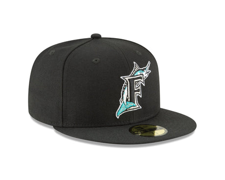 Florida Marlins Authentic Collection Black 59FIFTY Fitted - New Era -