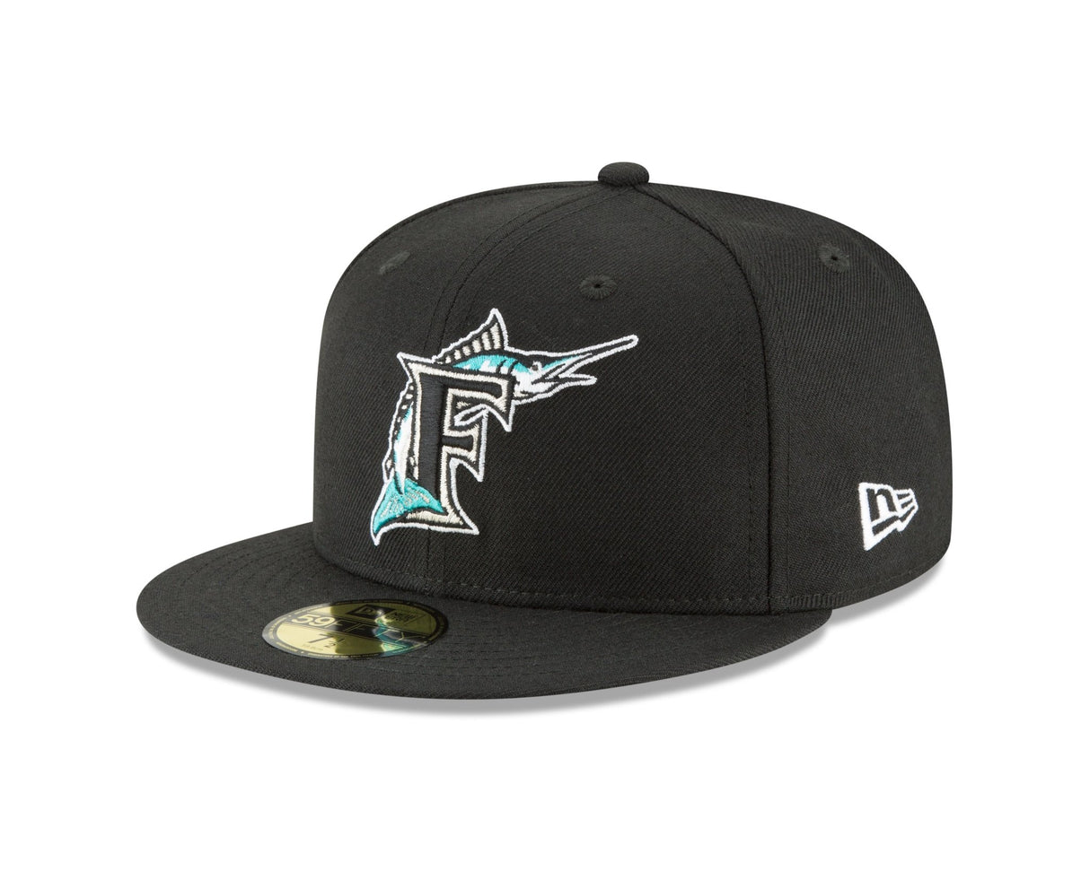 Florida Marlins Authentic Collection Black 59FIFTY Fitted - New Era -