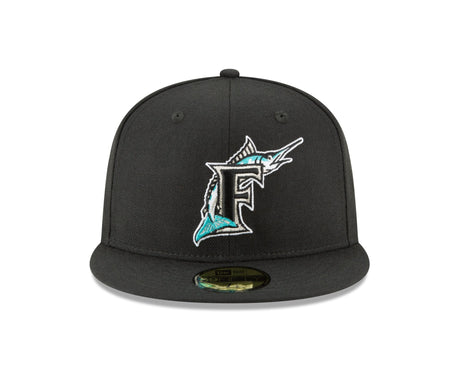 Florida Marlins Authentic Collection Black 59FIFTY Fitted - New Era -