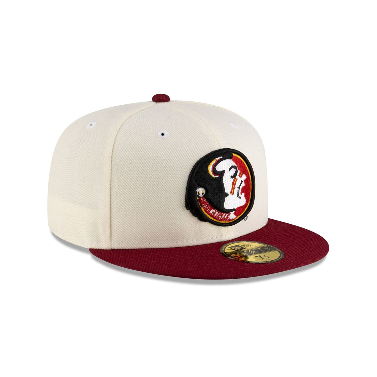 Florida State Seminoles College Vault Chrome Cardinal 59FIFTY Fitted Hat - New Era - 230110161701