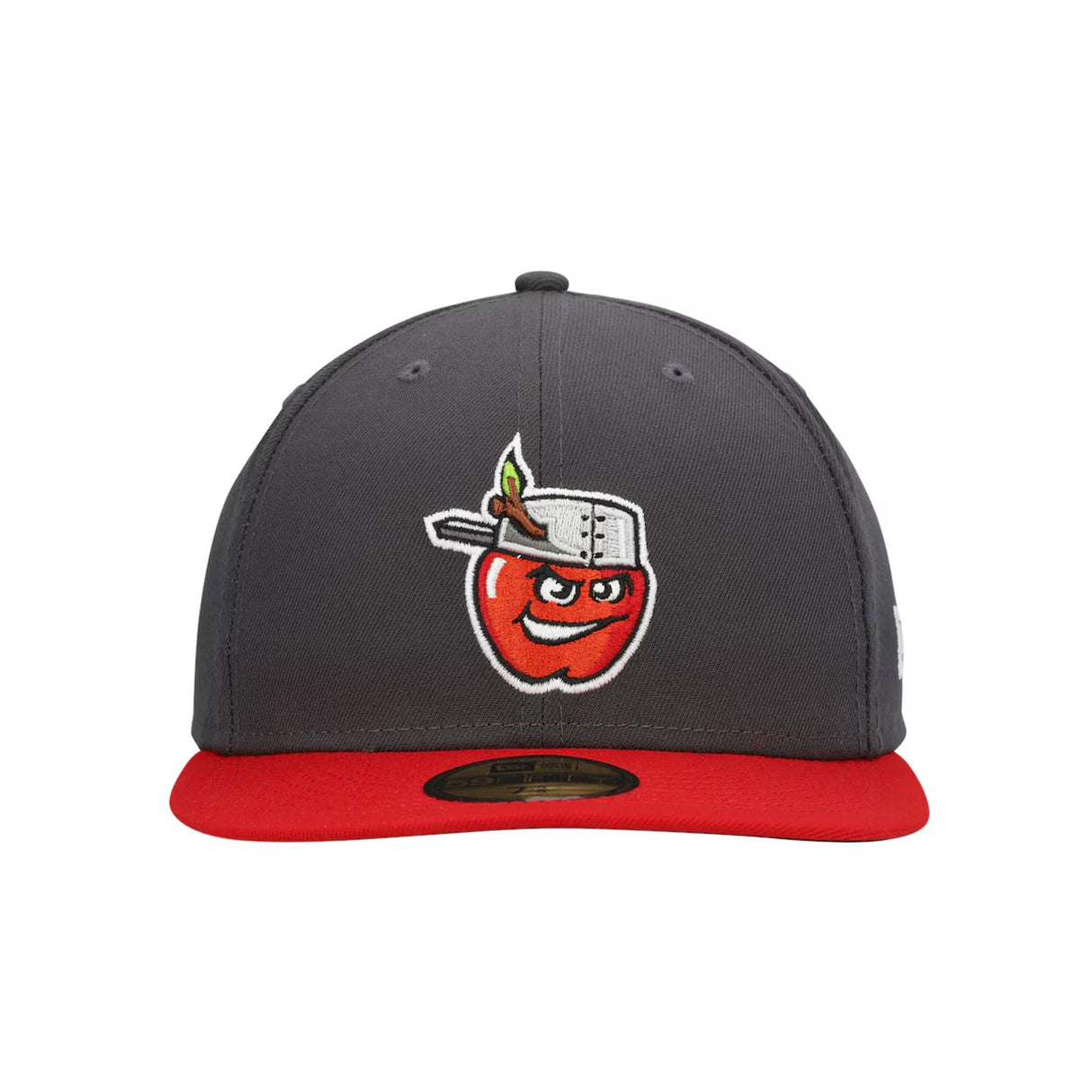 Fort Wayne TinCaps New Era Gray Authentic Collection Road 59FIFTY Fitted Hat - New Era -