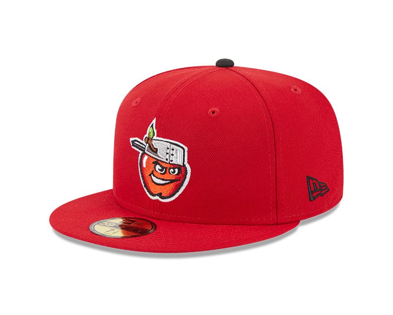 Fort Wayne TinCaps Red Authentic Collection Alternate Logo 59FIFTY Fitted Hat - New Era -