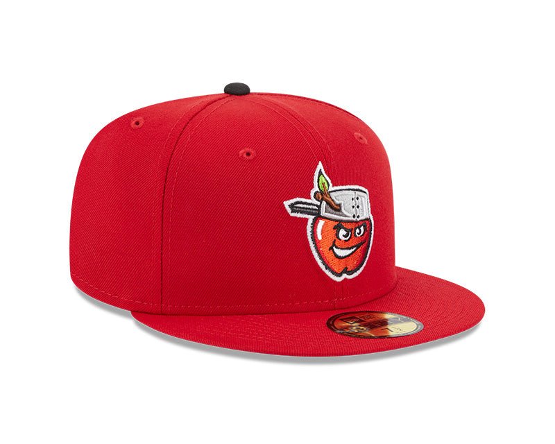 Fort Wayne TinCaps Red Authentic Collection Alternate Logo 59FIFTY Fitted Hat - New Era -