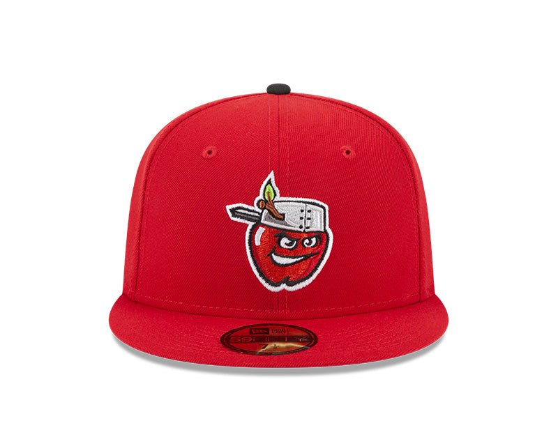 Fort Wayne TinCaps Red Authentic Collection Alternate Logo 59FIFTY Fitted Hat - New Era -