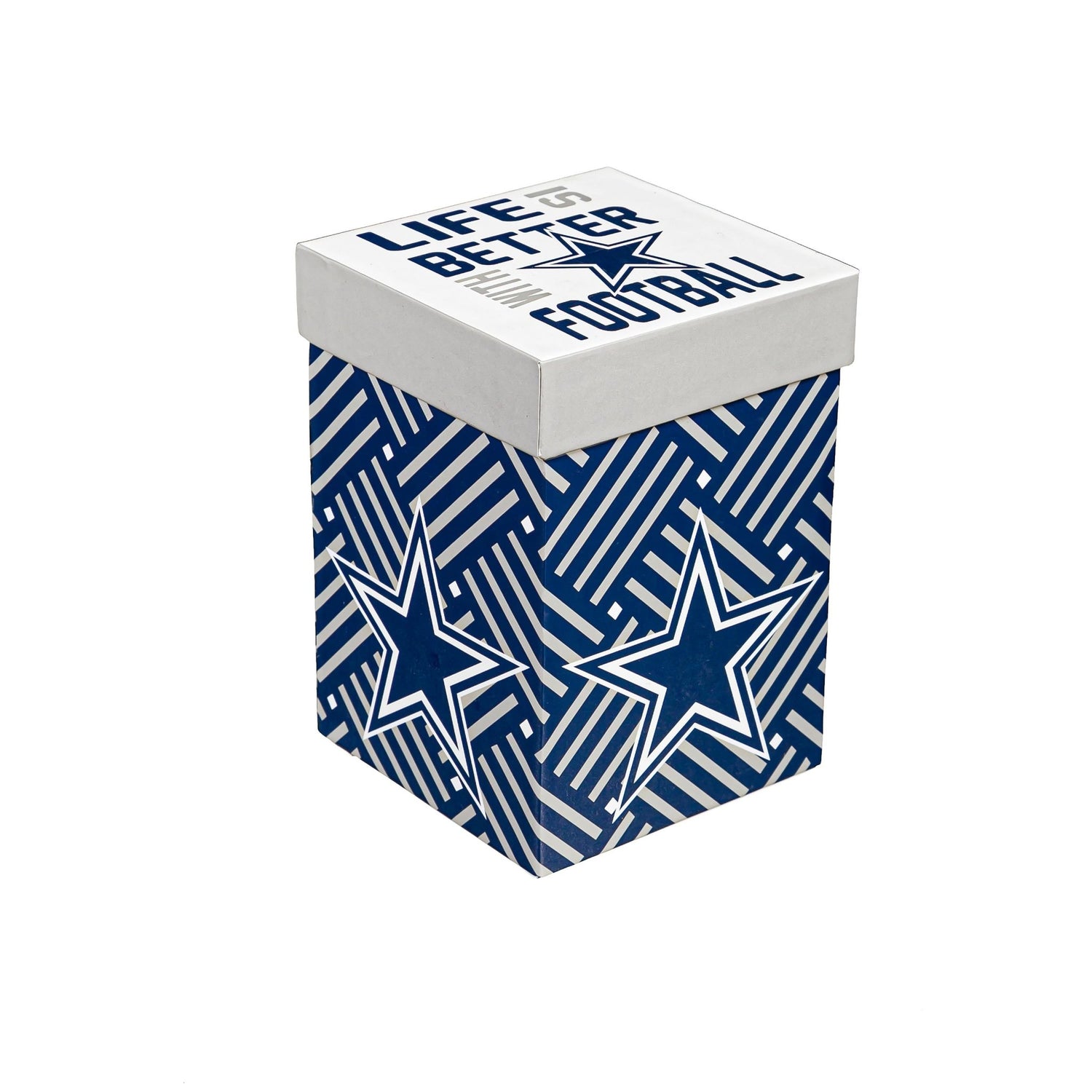 Glass Tankard Cup, with Gift Box, Dallas Cowboys - EG Collective - 801946814856