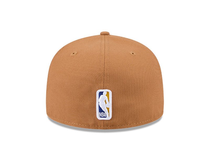 Golden State Warriors Tan Color Pack Team Patch 59FIFTY Fitted Hat - New Era -