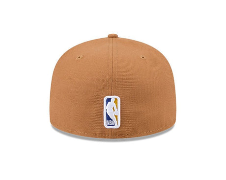 Golden State Warriors Tan Color Pack Team Patch 59FIFTY Fitted Hat - New Era -