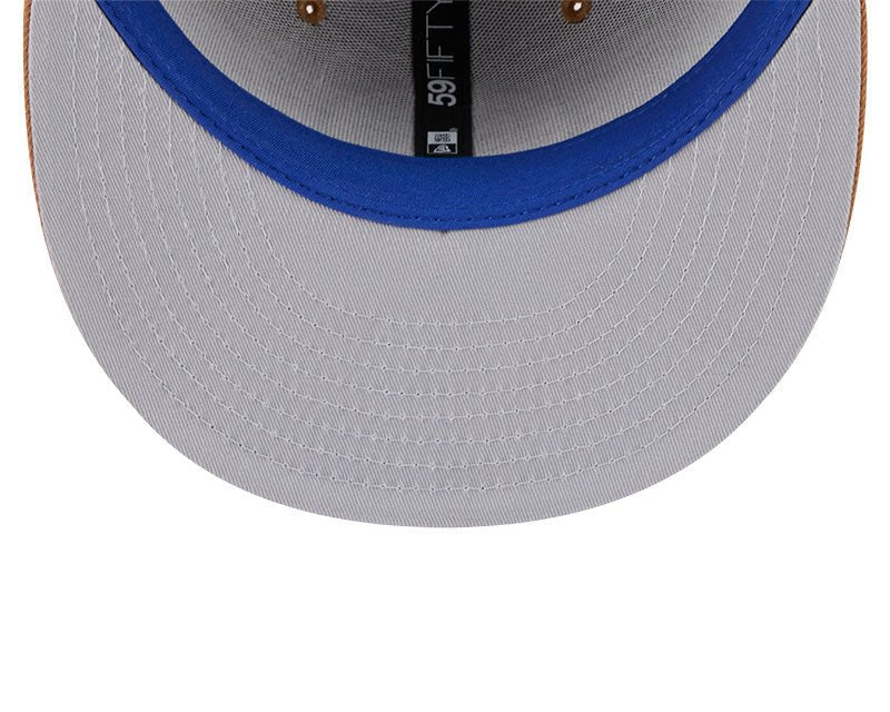 Golden State Warriors Tan Color Pack Team Patch 59FIFTY Fitted Hat - New Era -